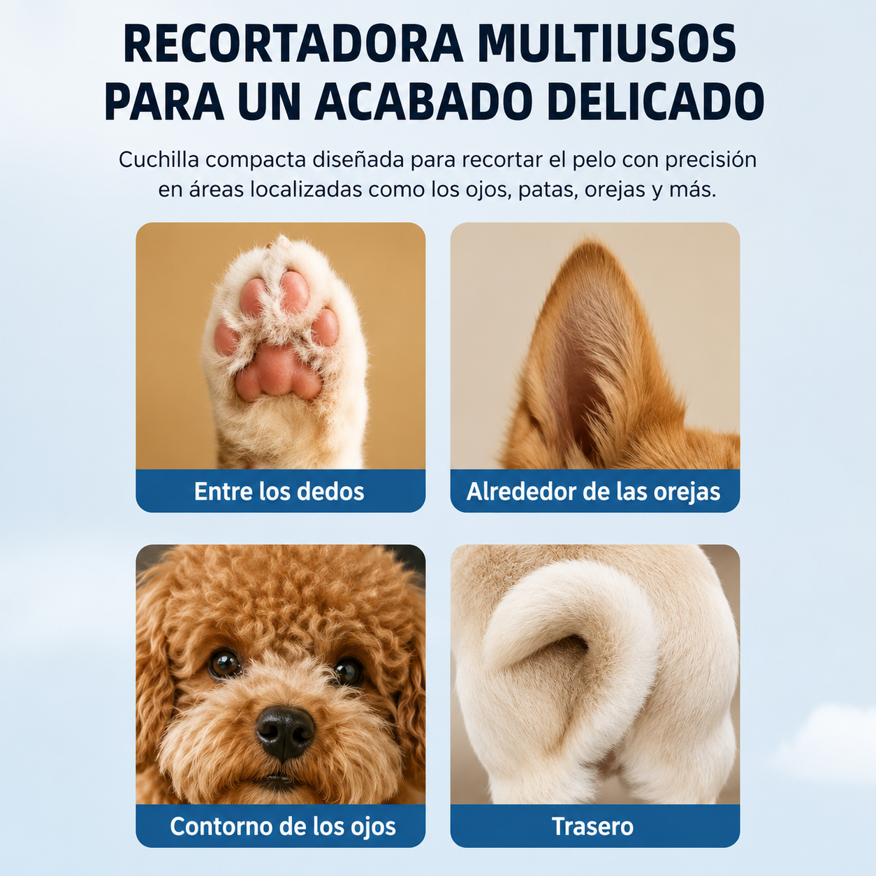 Recortadora de pelo para mascotas