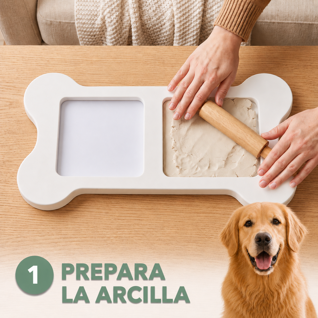 Marco con Huella | Recuerdo Personalizado