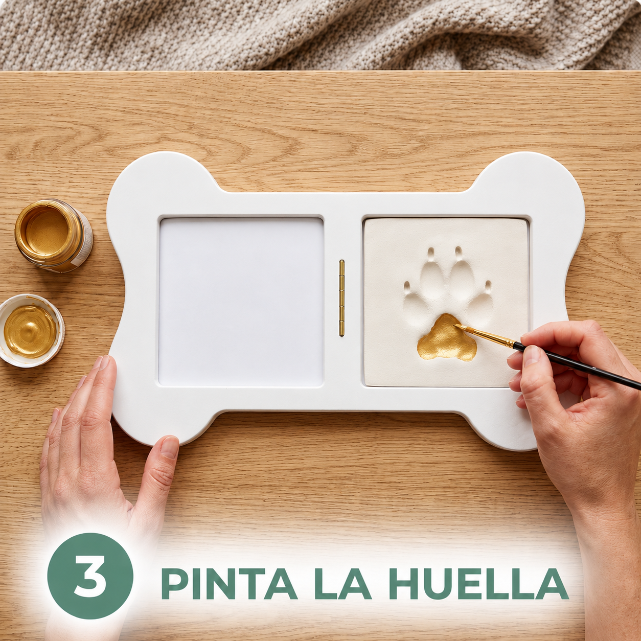 Marco con Huella | Recuerdo Personalizado
