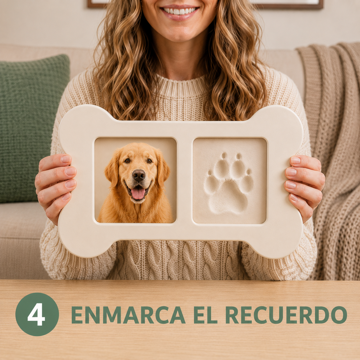 Marco con Huella | Recuerdo Personalizado