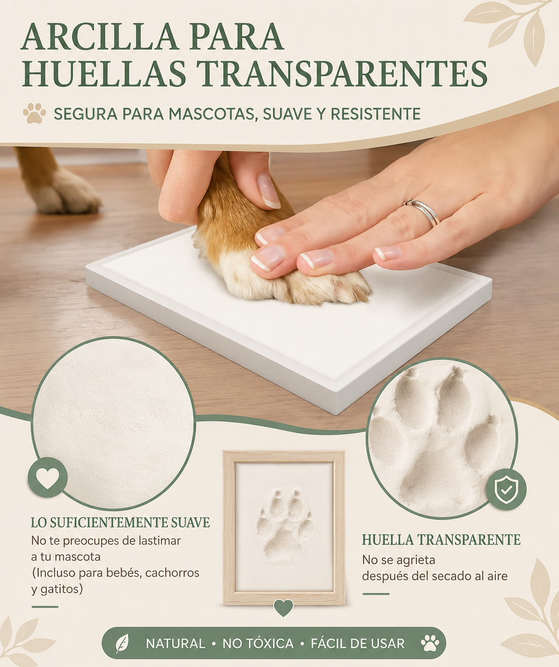 Marco con Huella | Recuerdo Personalizado