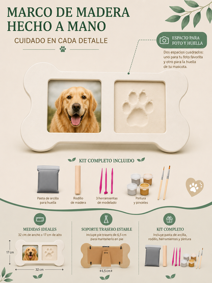 Marco con Huella | Recuerdo Personalizado